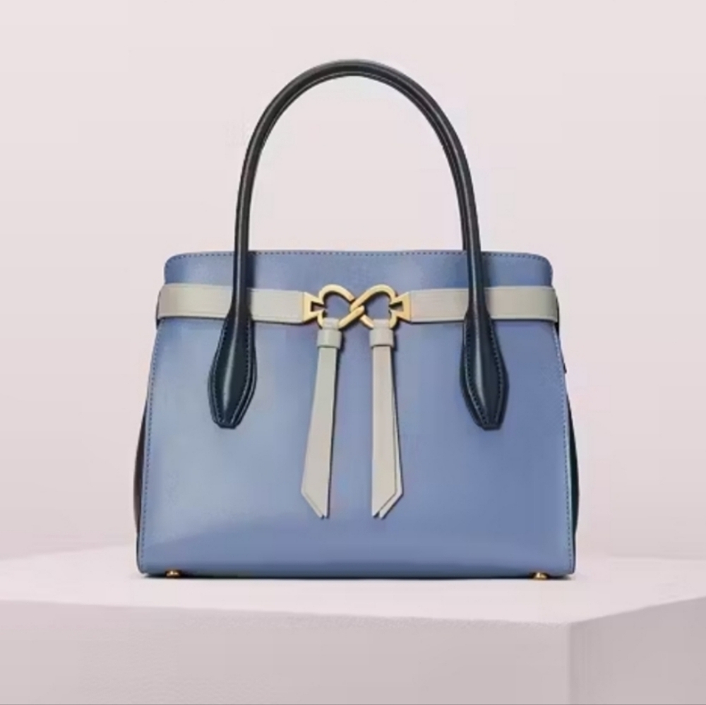 Rare Kate Spade Celestial Blue Multi Satchel